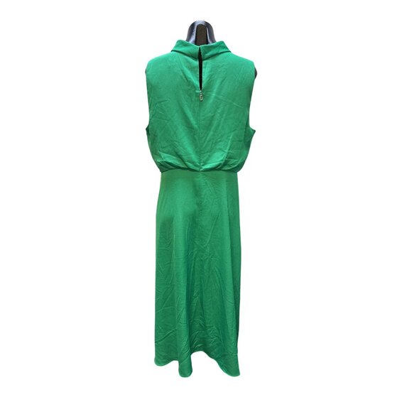 Karl Lagerfeld Sleeveless Green Maxi Dress - Picture 2 of 9
